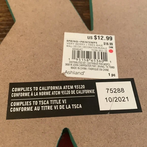 Ashland Spring Time Teal Letter "K" - Picture 4 of 4